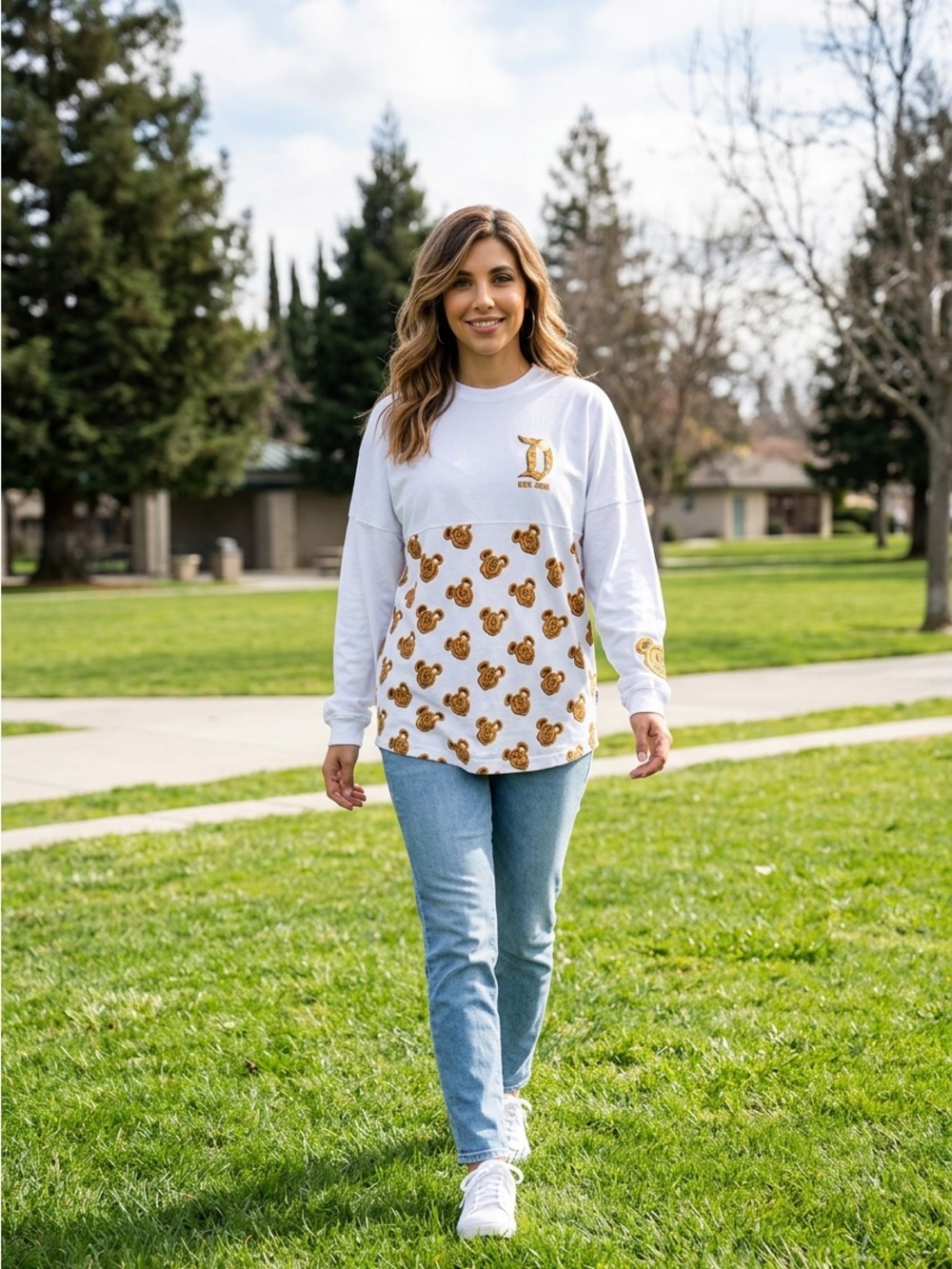 Walt Disney Adult Unisex 2022 World Mickey Mouse Waffle Spirit Jersey Vacation